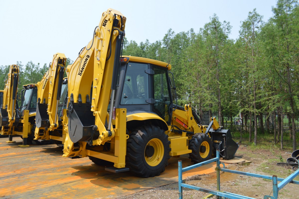 8 Ton Hydraulic Backhoe Loader T4CX